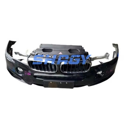 چانه لب پیشانی فیبر کربن برای BMW F16 X6 Sedan 2016-2020 برش بینی