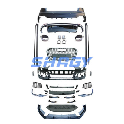 آئودی A4 B9 اصلاح شده به RS4 مدل پیشاپیش با PP 4.5 مواد گرل