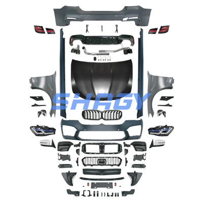 کیت بدنه BMW F10 ارتقا به G30 G38 M مدل فنی قطعات بدنه اصلاح شده خودرو